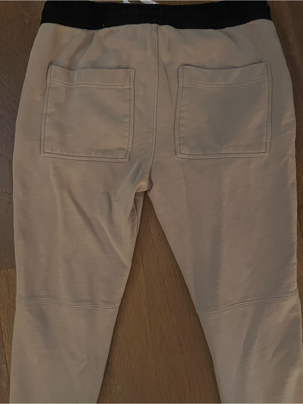 Fear of God Essentials Tan Sweatpants with Black Waistband Size M EUC !!!! - Picture 10 of 11